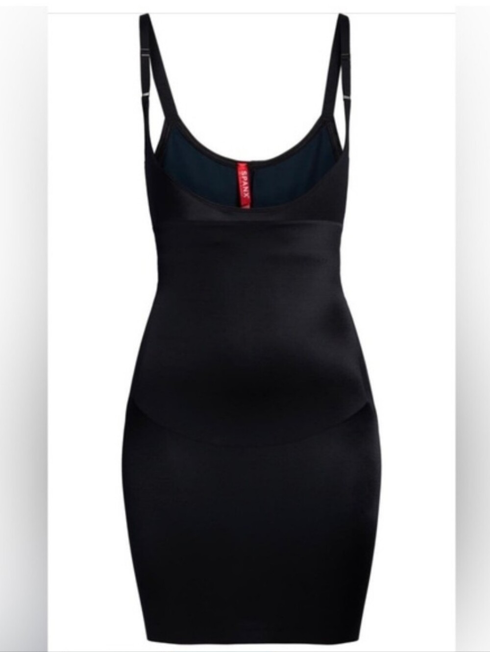 Spanx SmartGrip Open Bust Full Slip Very Black Size Small